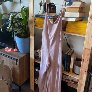 Free people pink jumpsuit